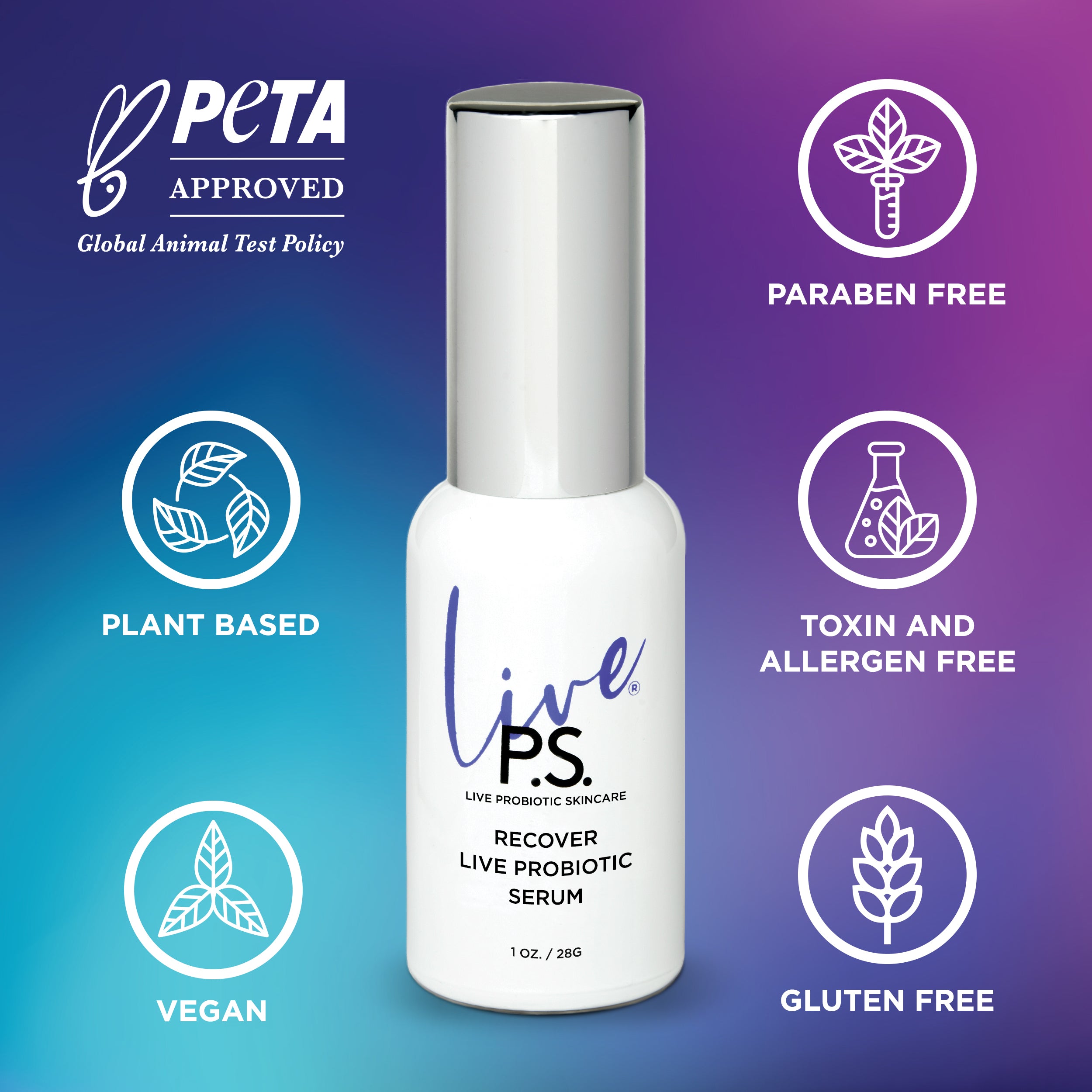 Live P.S. - Recover Live Probiotic Serum