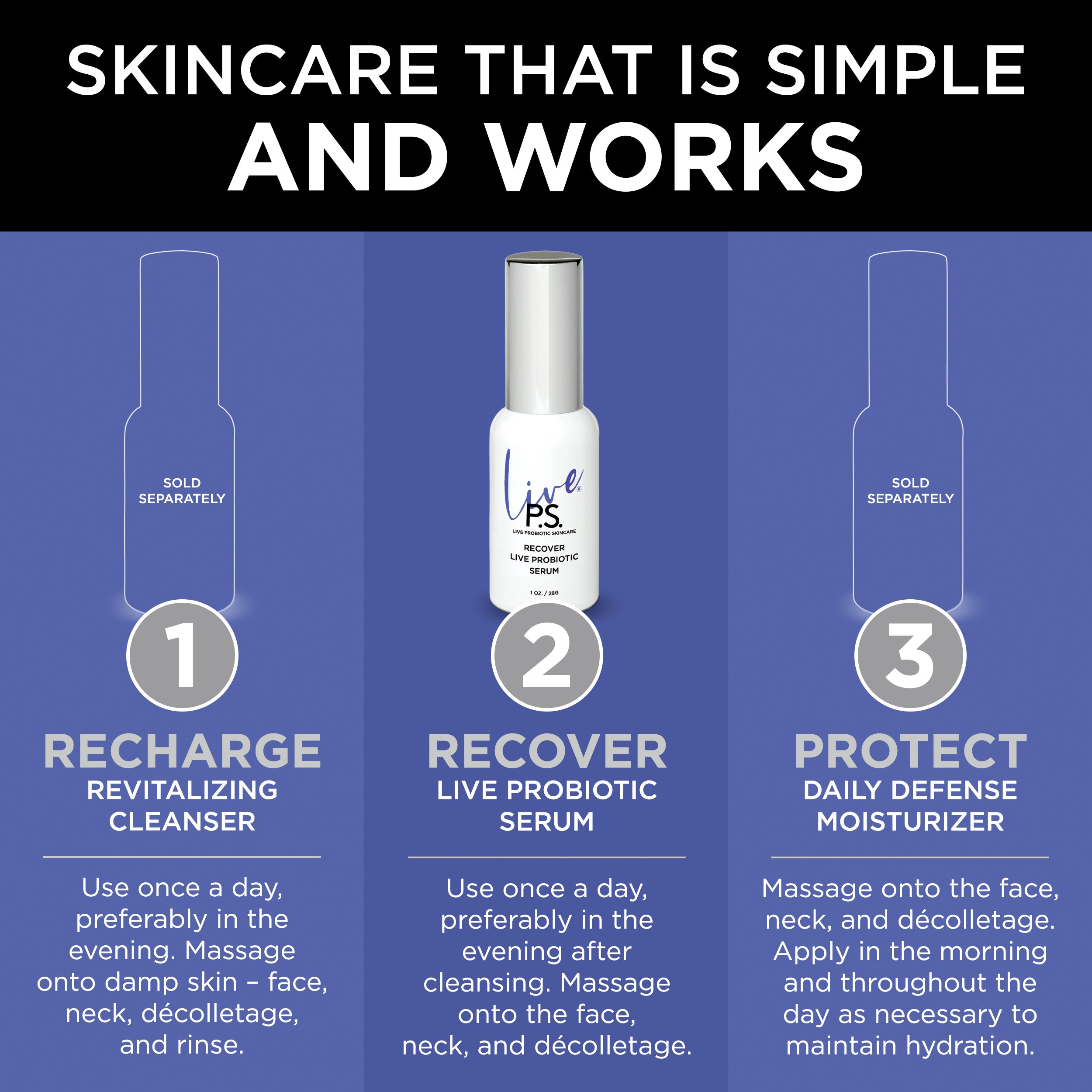 Live P.S. - Recover Live Probiotic Serum