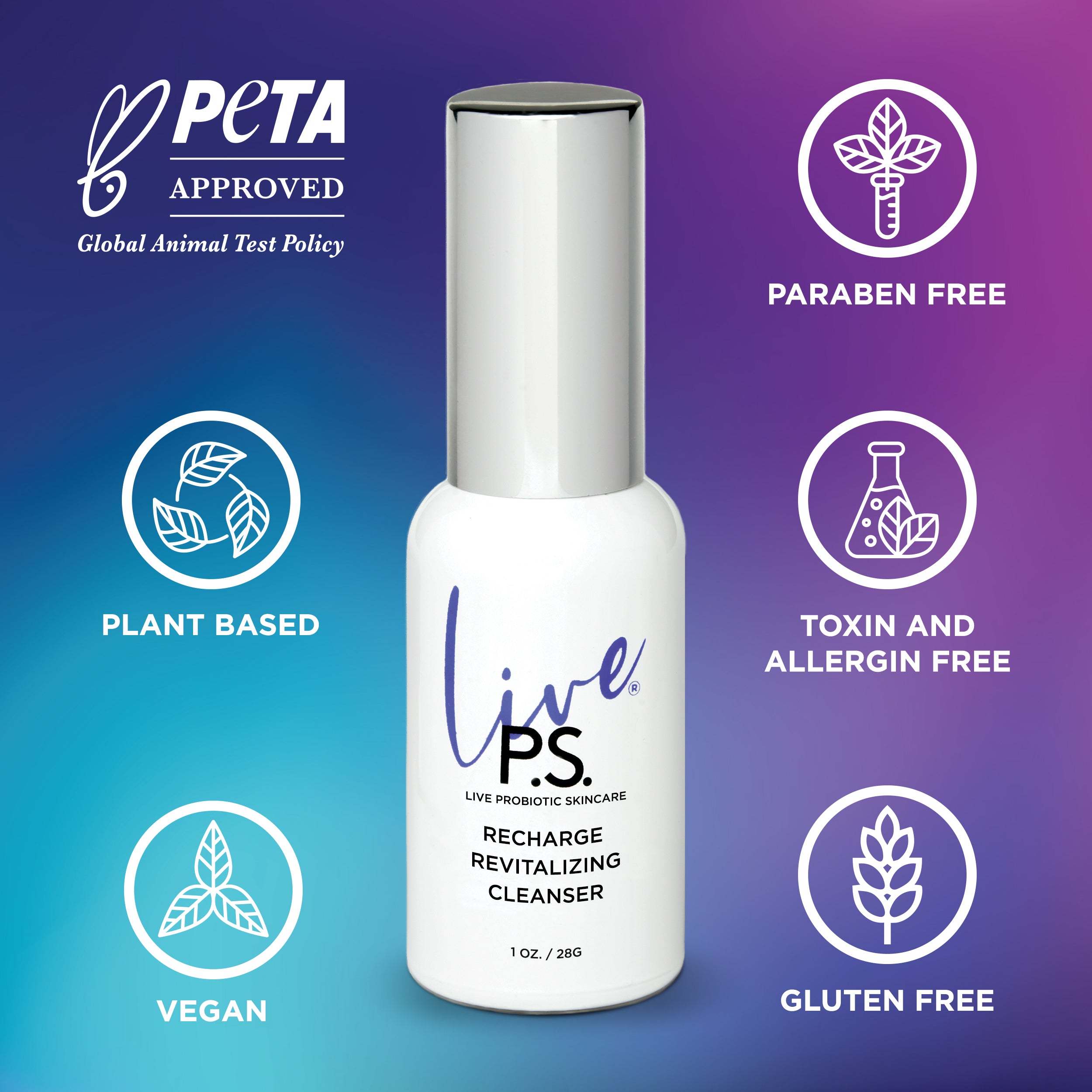 Live P.S. - Recharge Revitalizing Cleanser