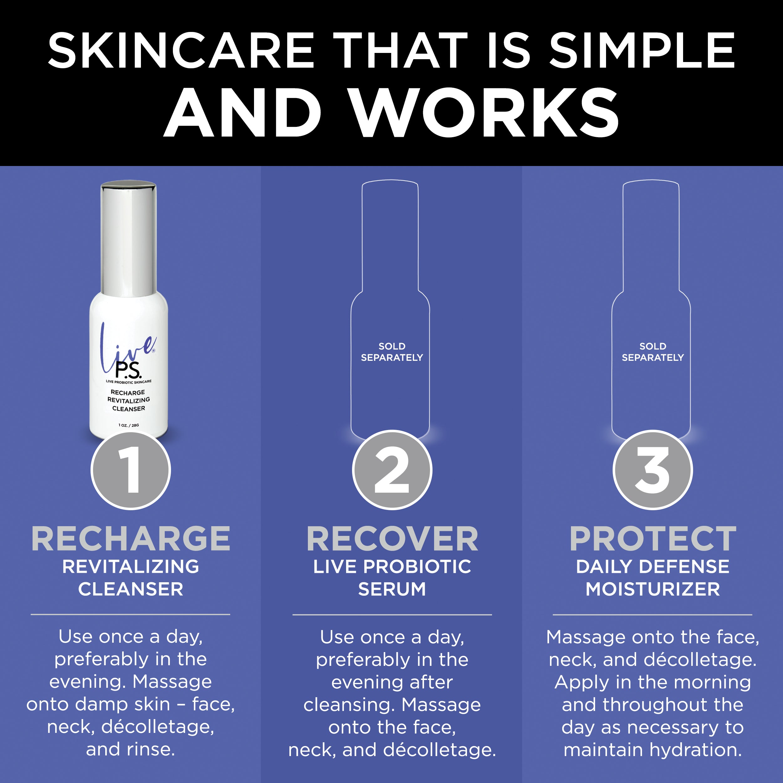 Live P.S. - Recharge Revitalizing Cleanser